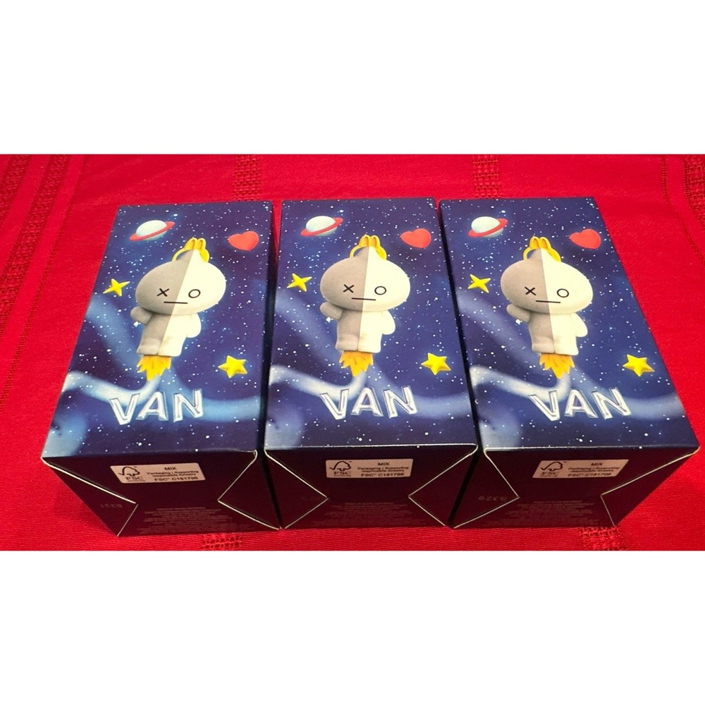 McDonald's Happy Meal BT21 Van Toys Figure Lot Of 3 NEW